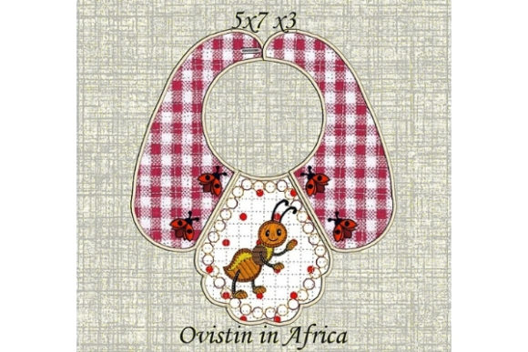 Ant Baby Bib for Small Hoops: A Designer's Review