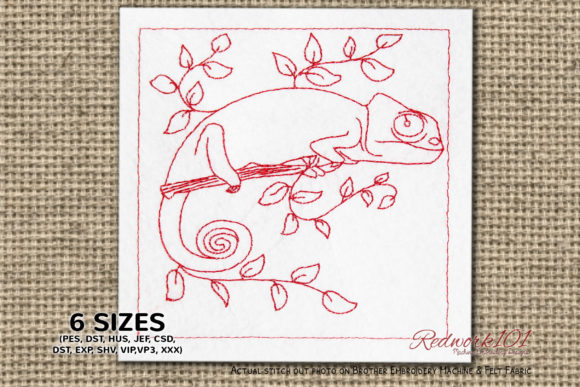 Chameleon Redwork: A Seller's Review for Etsy Shops