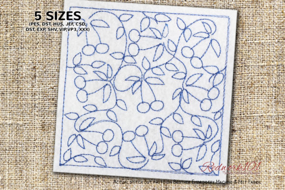 Cherry Pattern Review: Sweet Embroidery for Handmade Gifts