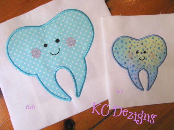 Cute Tooth Applique: A Designer's Review for Baby Gifts