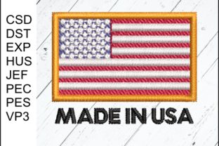 Made in USA Flag: A Seasonal Embroidery Review