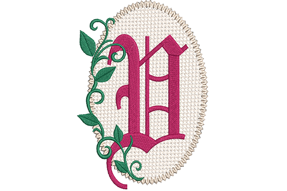 Olde English Monogram Letter V: A Holiday Design Review