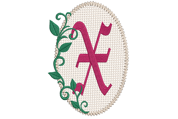 Olde English Monogram Letter X Review for Business Merch