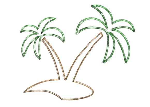 Palm Scribble Stitch Review for Boutique Apparel
