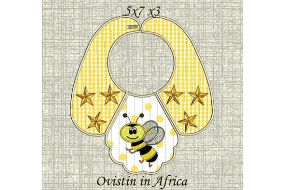Review: Yellow Bee Baby Bib for Small Hoops