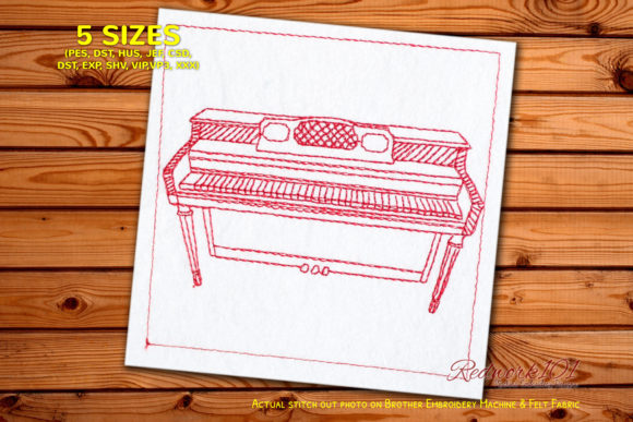 Reviewing Styles-Spinet-Pianos Lineart for Holiday Collections